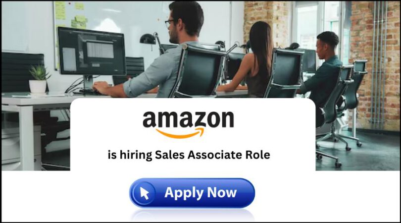 Job for a Sales Associate at Amazon